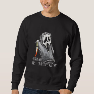 Scary Costume Halloween Sweatshirt