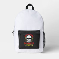 Scary Creepy Halloween Story Skull Design_1