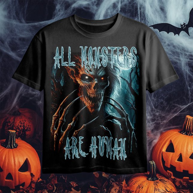 Scary creepy horror undead monster, demon or ghoul T-Shirt (Creator Uploaded)