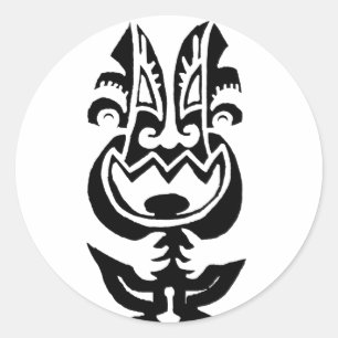 Scary Cute Classic Round Sticker