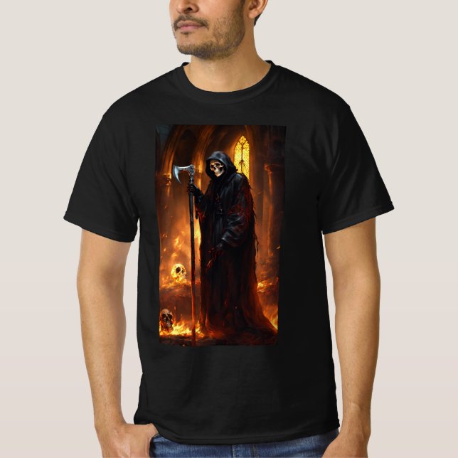 Scary death metal t-shirt  (Front)