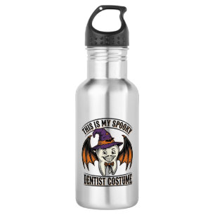 Scary Dentist Costume Halloween Dental Shirt Art_1 532 Ml Water Bottle