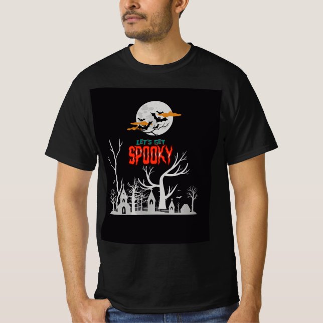 Scary Design T-shirt  (Front)
