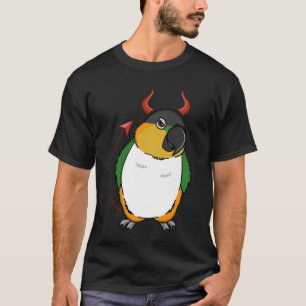 Scary Devil Costume Parrot I Black headed Caique T-Shirt