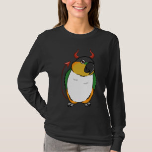Scary Devil Costume Parrot I Black headed Caique T-Shirt