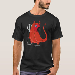Scary Devil Costume Parrot I Female Eclectus T-Shirt