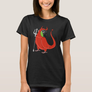 Scary Devil Costume Parrot I Nanday Conure T-Shirt