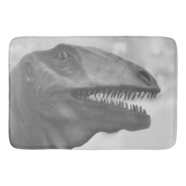 Scary Dinosaur Bath Mat (Front)
