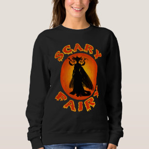 Scary Fairy Godmother Cool Halloween Trick Or Trea Sweatshirt