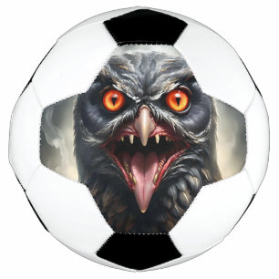 Scary Fanged Vampire Owl, Soccer Ball
