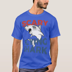 Scary Flying Shark T-Shirt
