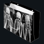 Scary Funny Skeletons Halloween Gift Bag<br><div class="desc">Beautiful Scary Funny Skeletons Halloween Gift Bag</div>