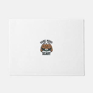 Scary Gamer Shirt Vintage Halloween Controller Art Doormat