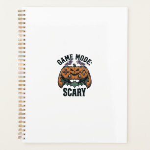 Scary Gamer Shirt Vintage Halloween Controller Art Planner