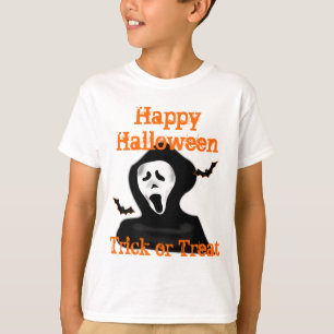 scary ghost trick or treat T-Shirt