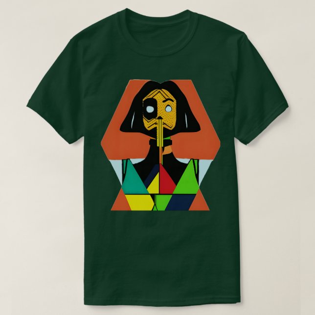 scary girl T-Shirt (Design Front)