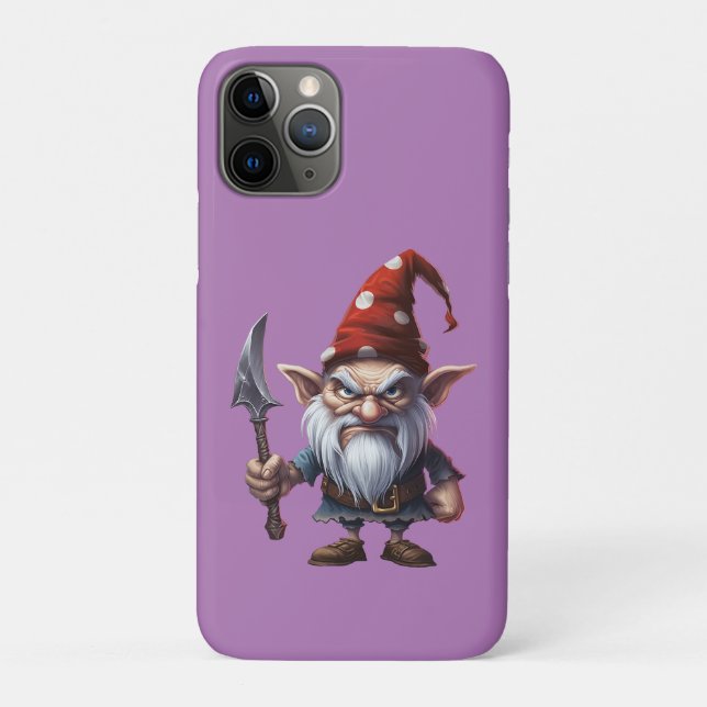Scary Gnome Happy Halloween  Case-Mate iPhone Case (Back)