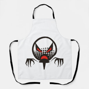 Scary Golf Halloween group graveyard Apron