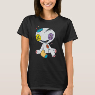 Scary Goth Doll Stuffed Animal Halloween T-Shirt