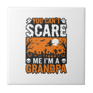 Scary Grandpa Vintage Halloween Shirt Design_1 Tile