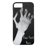 Scary gruesome gnarled monsters hand