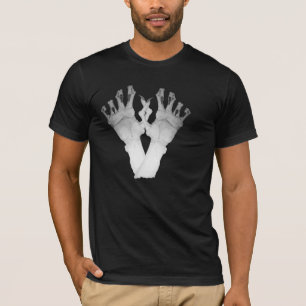 Scary gruesome monster hand with long nails T-Shirt