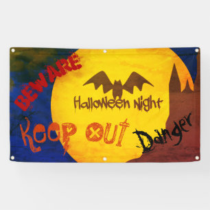 Scary Halloween Banner