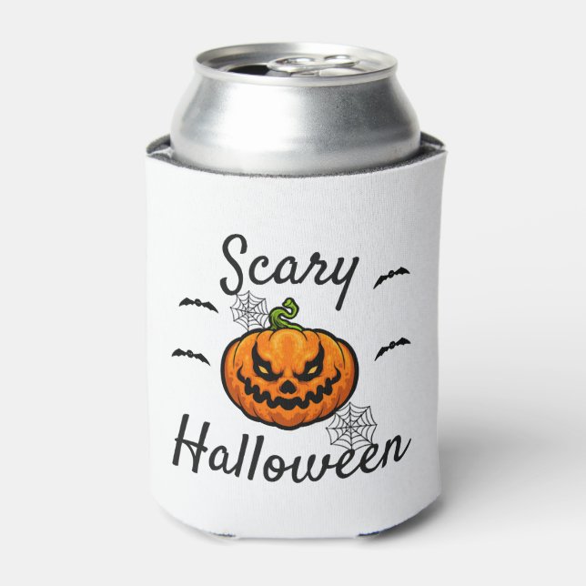 Scary Halloween         Can Cooler (Can Front)