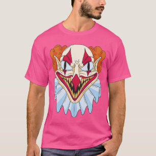 Scary Halloween Clown Spooky Creepy Horror retro T-Shirt