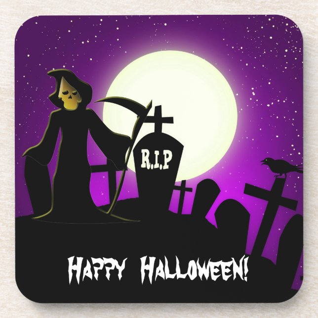 Scary Halloween Coaster (Front)