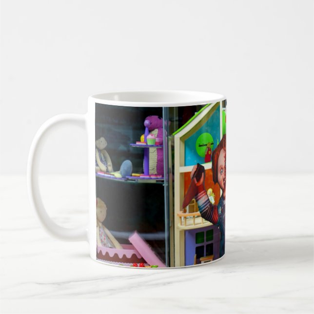 Scary Halloween. Coffee Mug (Left)