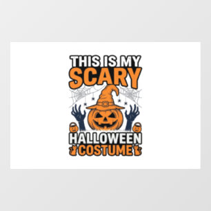 Scary Halloween Costume Pumpkin Witch Hat Shirt_1