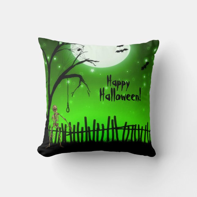 Scary Halloween Cushion (Front)