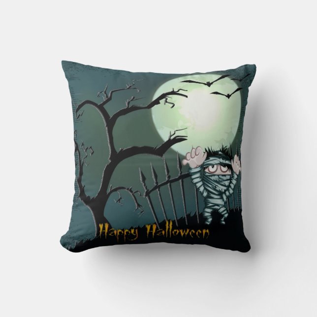Scary Halloween Cushion (Front)
