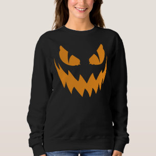 Scary Halloween Face Sweatshirt