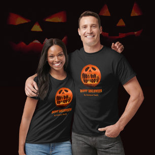 Scary Halloween jack o'lantern family T-Shirt