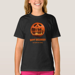Scary Halloween jack o'lantern family T-Shirt