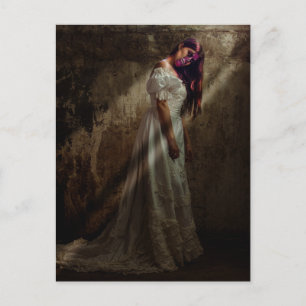 Scary Halloween Night Postcard