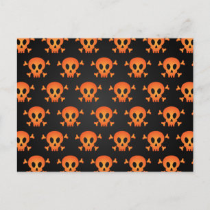 Scary Halloween Night Postcard
