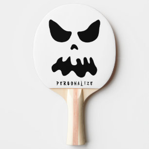 Scary Halloween ping pong paddle for table tennis