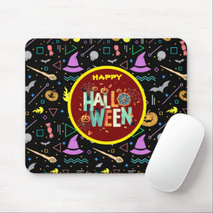 Scary Halloween Planner Mouse Pad