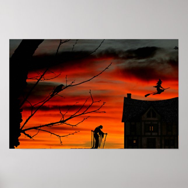 Scary Halloween. Poster (Front)