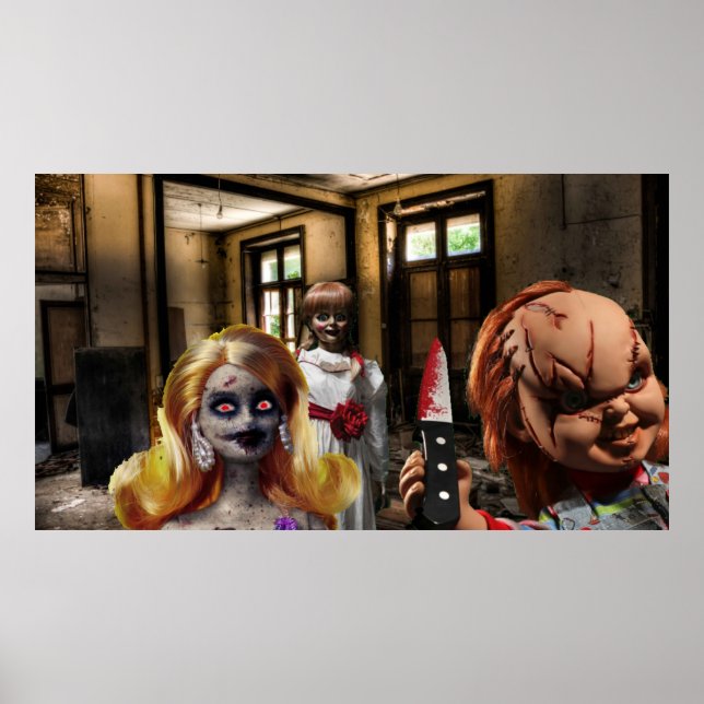 Scary Halloween. Poster (Front)