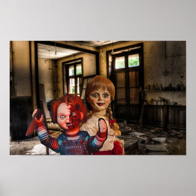 Scary Halloween. Poster (Front)