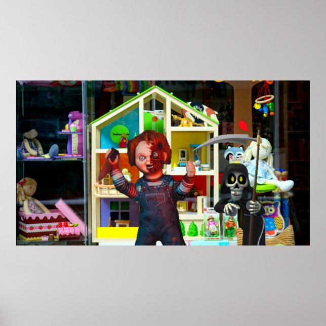 Scary Halloween. Poster (Front)