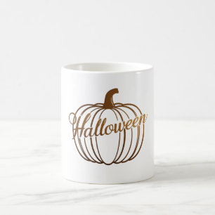 Scary Halloween Pumpkin Mug