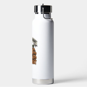 Scary Halloween Pumpkins Vintage Engraving Shirt A Water Bottle