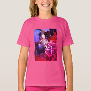 Scary Halloween skeleton T-Shirt