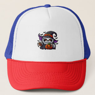 Scary Halloween Sloth Witch Hat Costume Spooky Sea