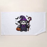 Scary Halloween Sloth Witch Hat Costume Spooky Sea